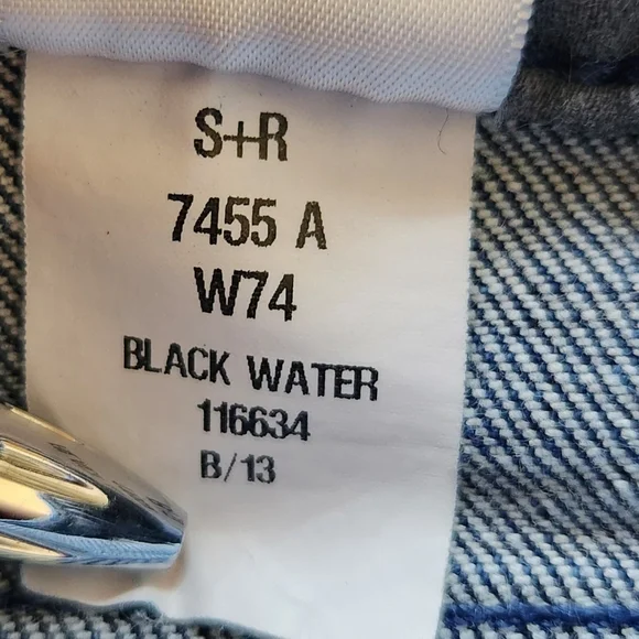 Smith + Rogue "No. 74 Trouser" Bootcut Blue Jeans Western | Women's Size 28 - Picture 12 of 15